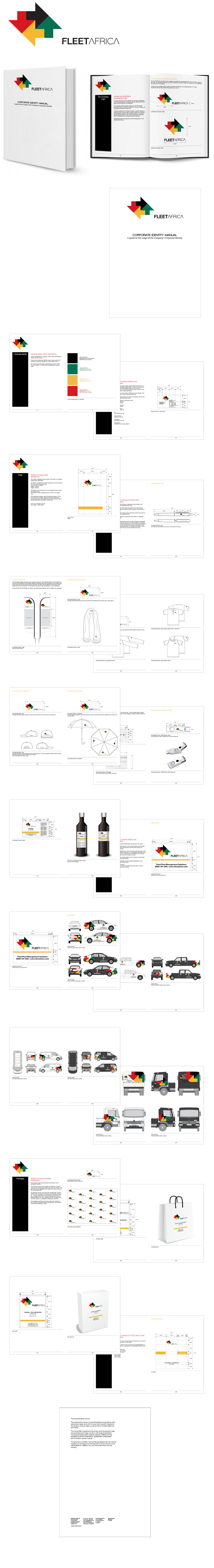 Fleet Africa Corporate Index Design & Layout
