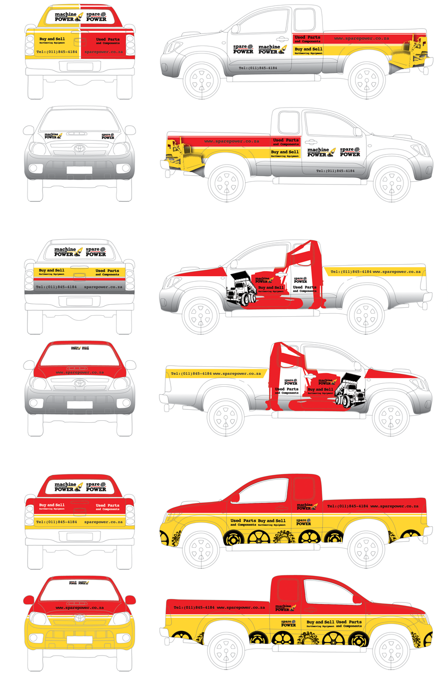 Spare Power vehicle wraps